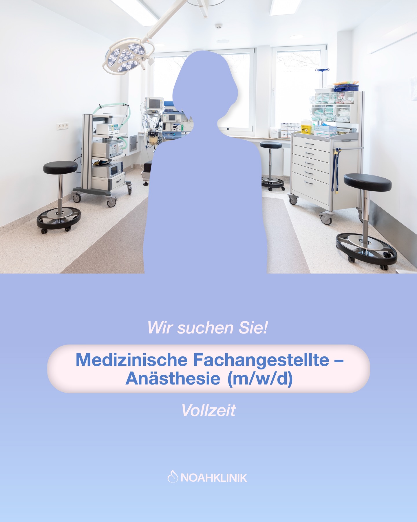 Wir suchen dich 👩‍⚕️✨ Medizinische Fachangestellte (m/w/d) (Anästhesie) für unser Team in Kassel 👉 Jetzt bewerben: jobs@noahklinik.de #jobshessen #plastischechirurgie #noahklinik #mfajobs #jobskassel