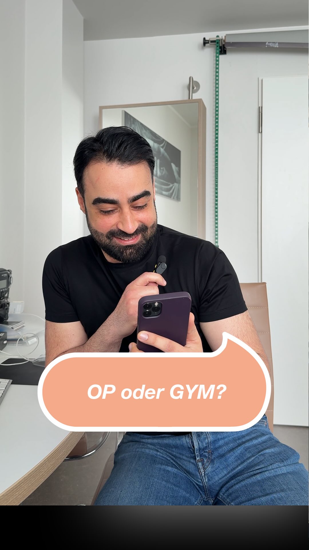 OP oder Gym? 🤔 Dr.Al-Syouri entscheidet! #noahklinik #plastischechirurgie #ästhetischechirurgie #gynäkomastie #männerbrust