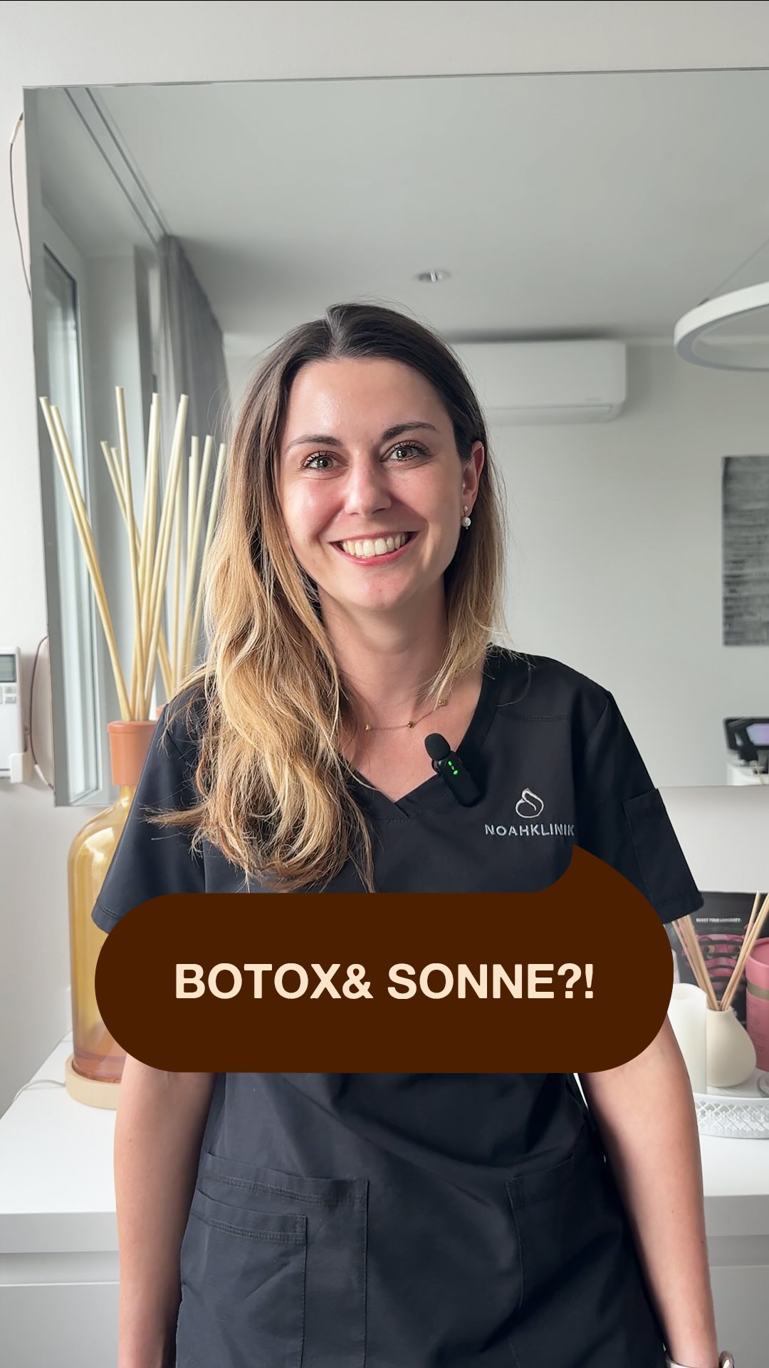 Botox im Sommer - geht das überhaupt? ☀️ Gerade in der Urlaubszeit hören wir viele Fragen rund um Sonne, Hitze und Botox. #noahklinik #plastischechirurgie #ästhetischechirurgie #botox #mythvsfact