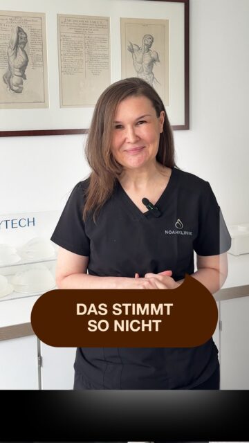 Unsere Ärztin spricht über ein Vorurteil, das ihr immer wieder begegnet und warum die Realität oft ganz anders aussieht. #noahklinik #plastischechirurgie #ästhetischechirurgie #plasticsurgery