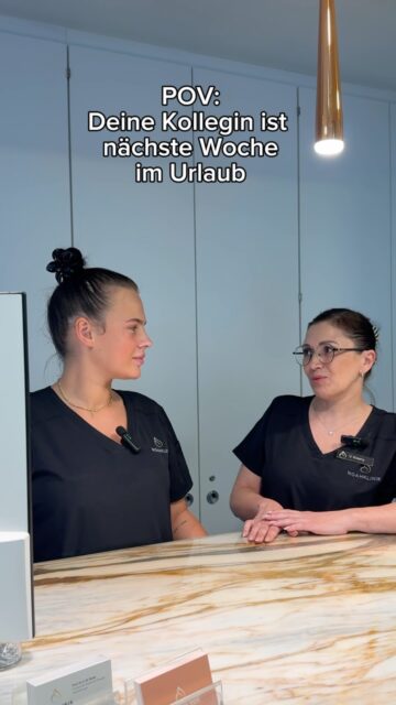 Urlaubsvertretung? So kann man es natürlich auch machen 😂 #noahklinik #plastischechirurgie #ästhetischechirurgie #klinikalltag #pov