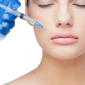 Wrinkle treatment with hylauronic acid filler at the Noah Clinic