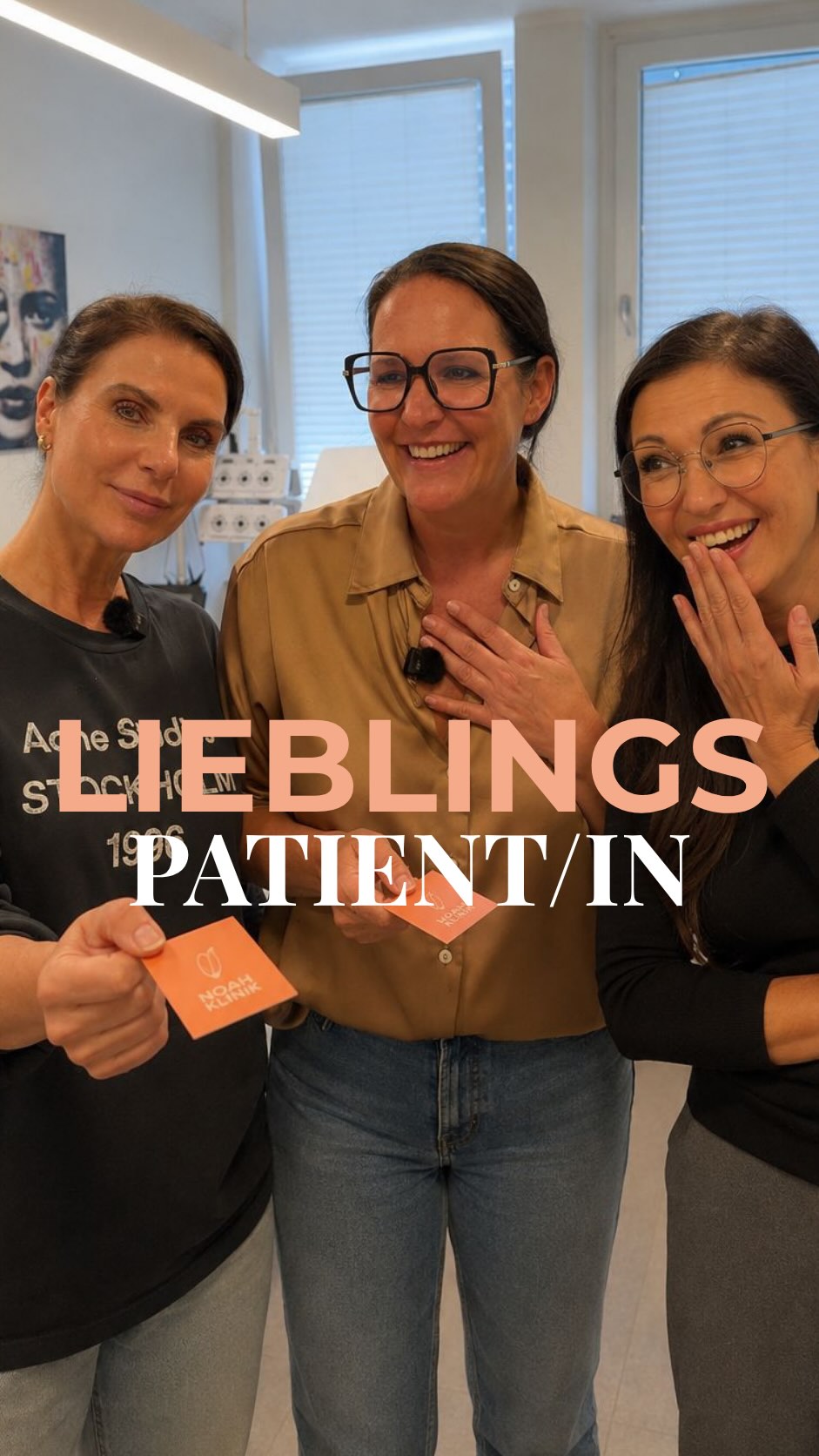 Wir behandeln eben alle gleich. 😉 #noahklinik #plastischechirurgie #ästhetischechirurgie #klinikalltag #ästhetischemedizin